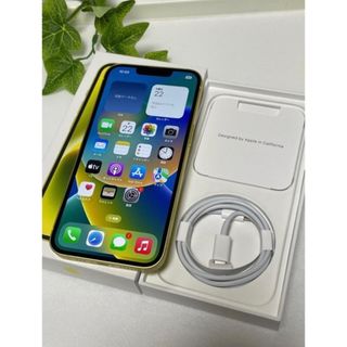 iPhone 14 イエロー  128GB   SIMフリー(スマートフォン本体)