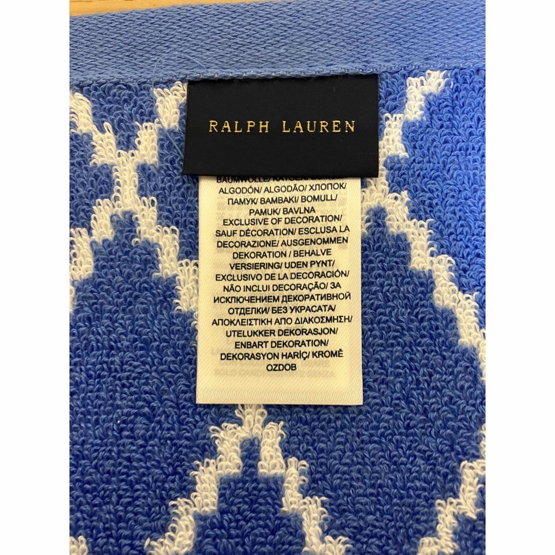 POLO RALPH LAUREN(ポロラルフローレン)の【新品未使用】ラルフローレン タオルハンカチ【送料込】 レディースのファッション小物(ハンカチ)の商品写真