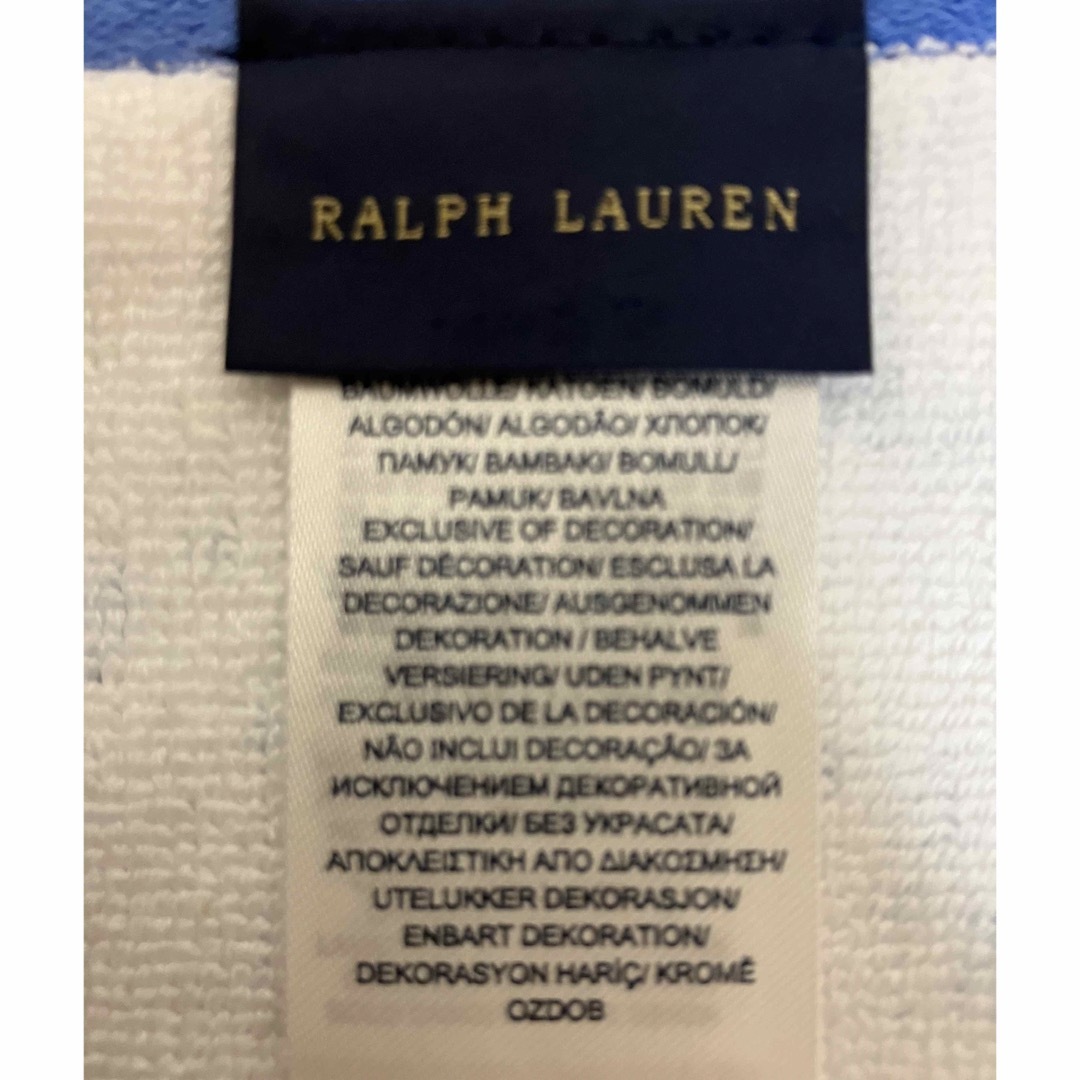 POLO RALPH LAUREN(ポロラルフローレン)の【新品未使用】ラルフローレン タオルハンカチ【送料込】 レディースのファッション小物(ハンカチ)の商品写真