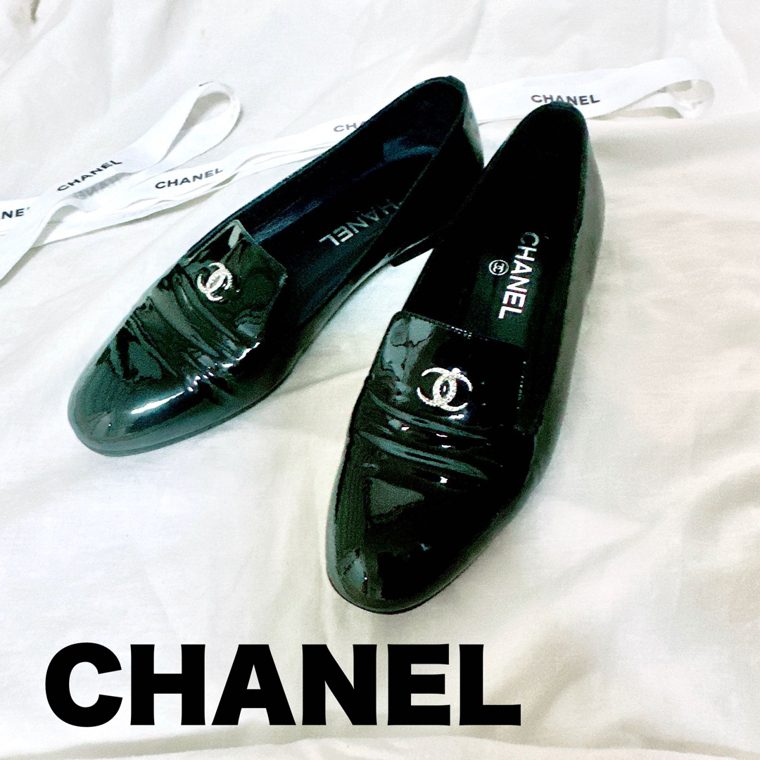 CHANEL(シャネル)のシャネル　フラット　オペラ　パンプス レディースの靴/シューズ(ローファー/革靴)の商品写真