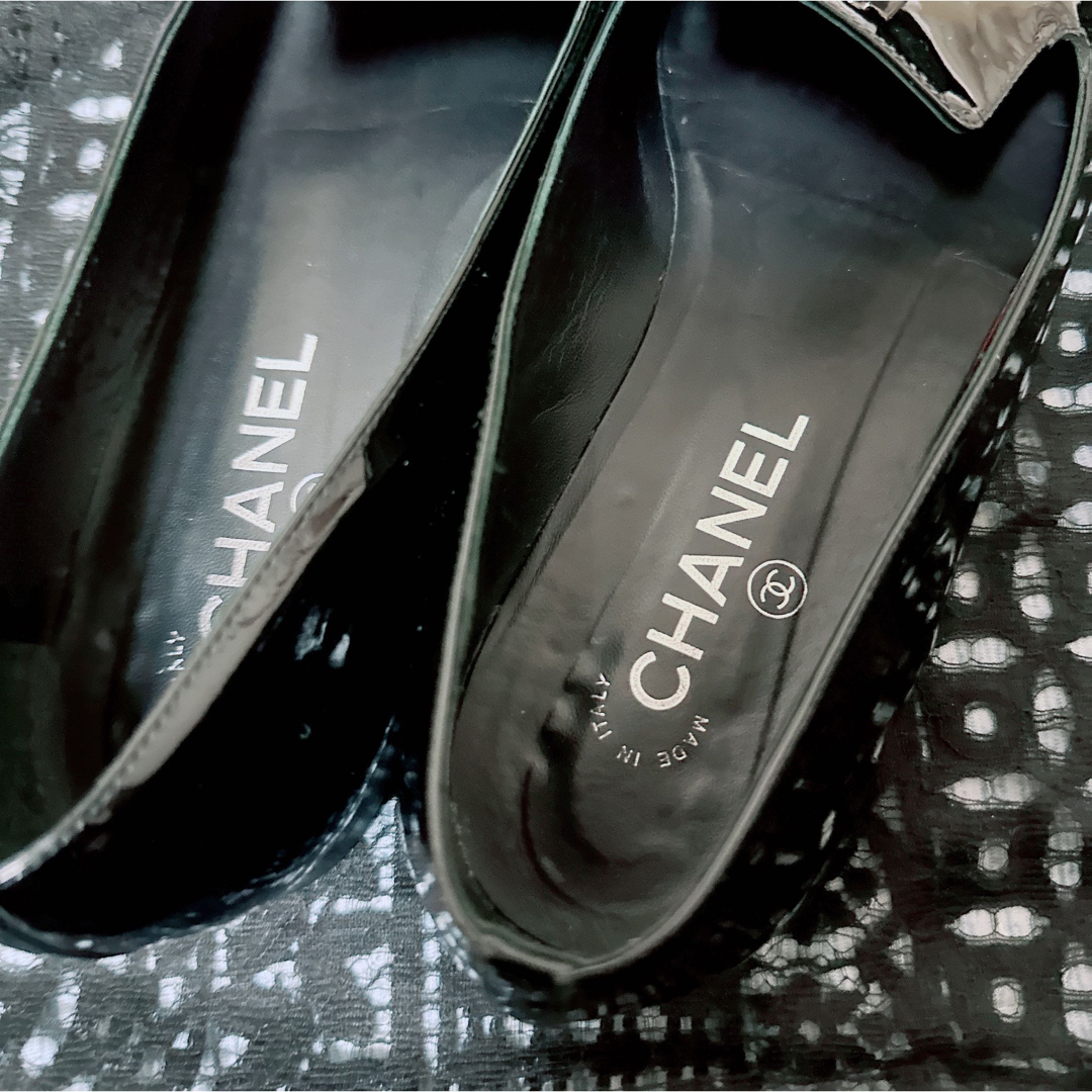CHANEL(シャネル)のシャネル　フラット　オペラ　パンプス レディースの靴/シューズ(ローファー/革靴)の商品写真