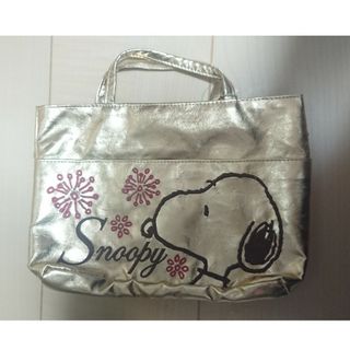 スヌーピー(SNOOPY)のスヌーピー コスメバッグ バッグインバッグ 新品未使用 タグつき(その他)