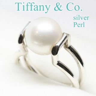 ティファニー(Tiffany & Co.)のティファニー ハードウェア パール リング シルバー(リング(指輪))