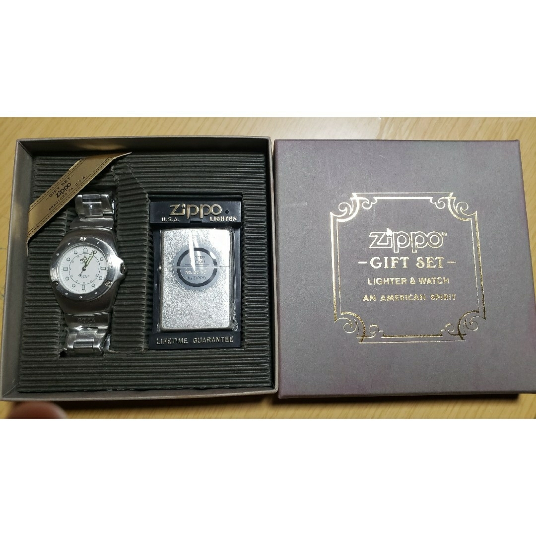 ZIPPO／GIFT SET／LIGHTER & WATCH／最終値下 近日削除