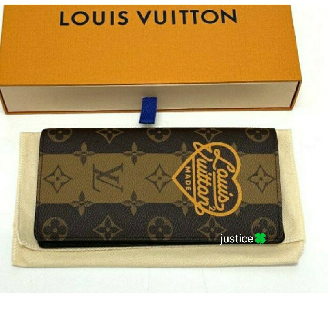 LOUIS VUITTON(ルイヴィトン)のお買い得‼️入手困難‼️正規【日本完売コレクション品LV×NIGO財布】男女兼用 レディースのファッション小物(財布)の商品写真