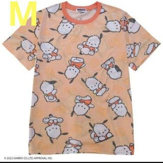 サンリオ(サンリオ)のsanrio サンリオ ポチャッコ総柄 半袖 Tシャツ M(Tシャツ(半袖/袖なし))