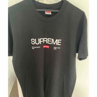 シュプリーム(Supreme)のsupreme ロゴ　Tシャツ(Tシャツ/カットソー(半袖/袖なし))