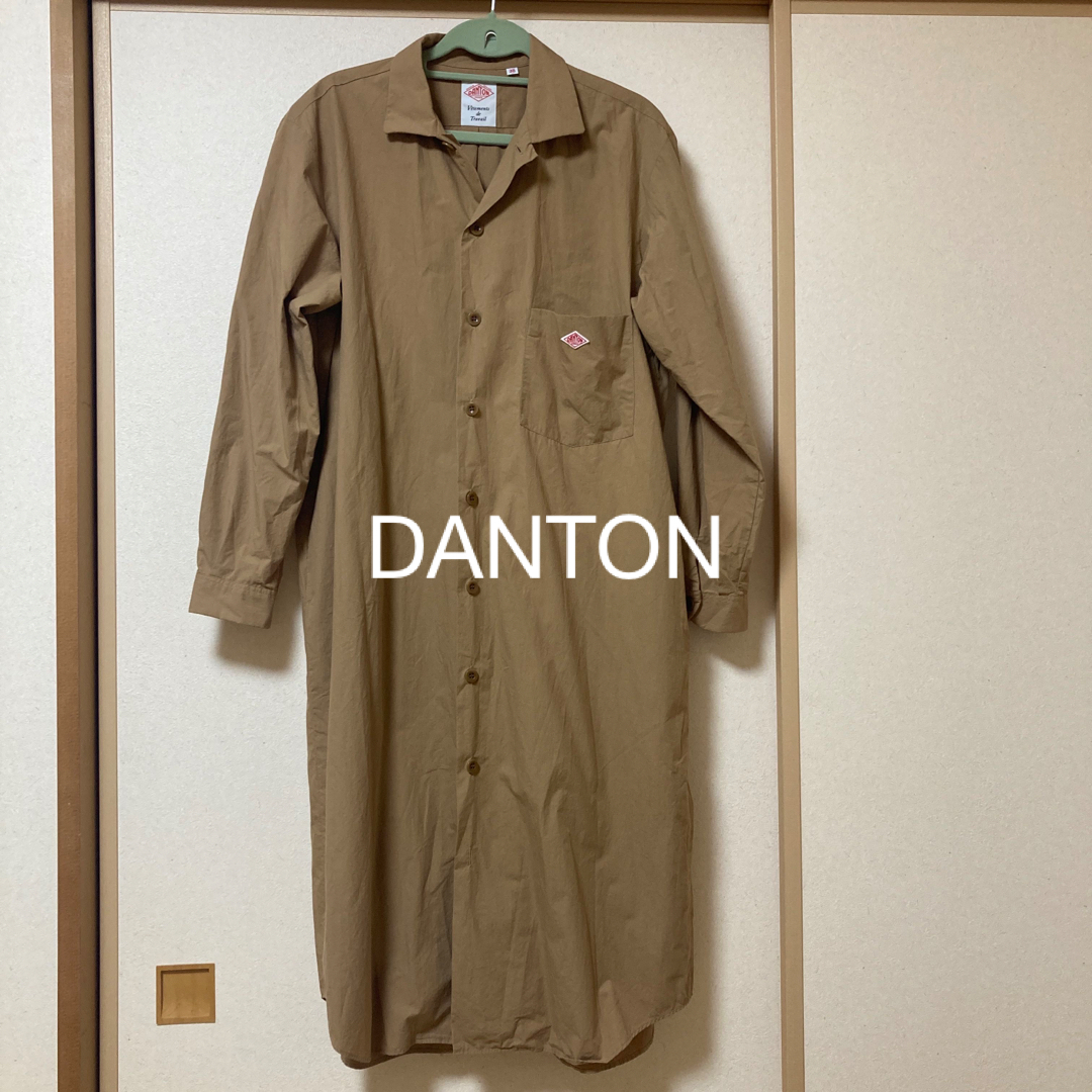 DANTON - DANTON シャツワンピースの通販 by もも's shop｜ダントン ...