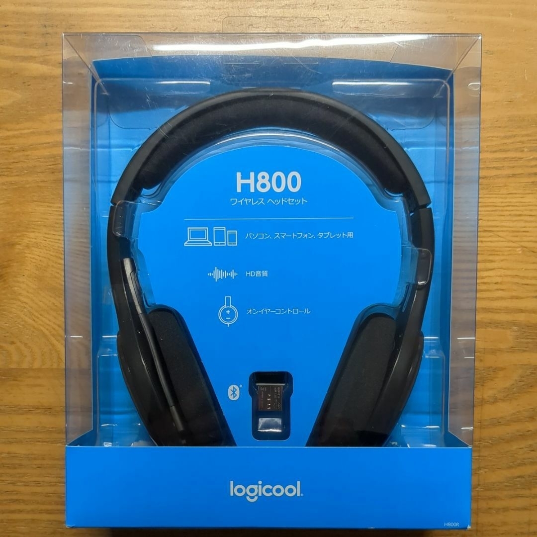 Bluetooth+USB ワイヤレスヘッドセット H800R Logicool