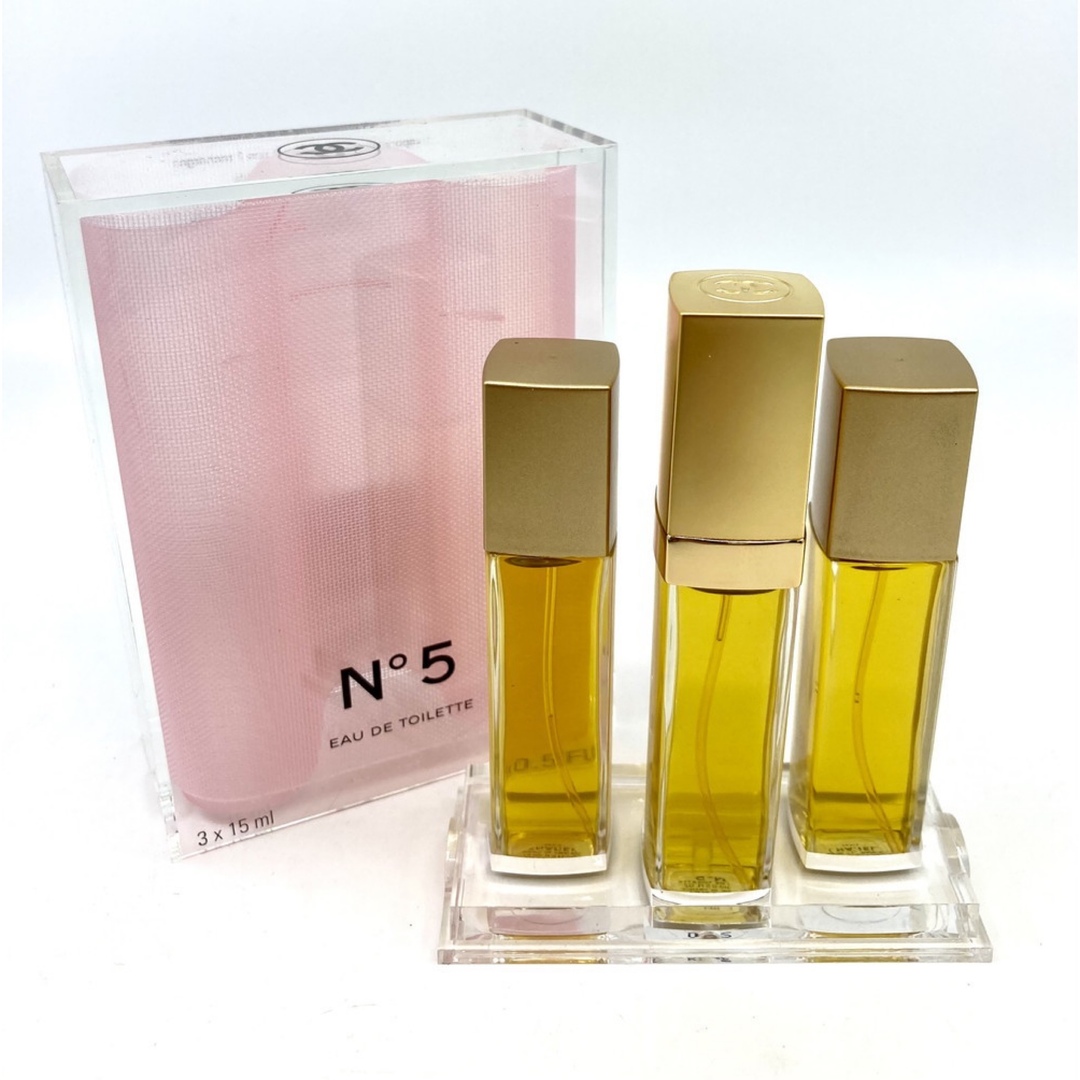 CHANEL シャネルNo5 オードトワレ 15ml 三本セット