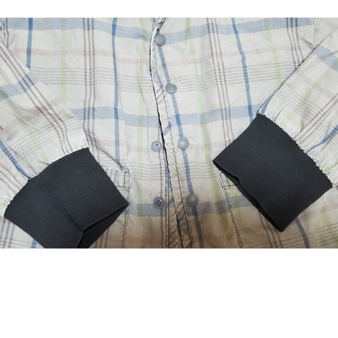 BREEZE(ブリーズ)のチェックシャツ　ブリーズ　120 キッズ/ベビー/マタニティのキッズ服男の子用(90cm~)(ジャケット/上着)の商品写真