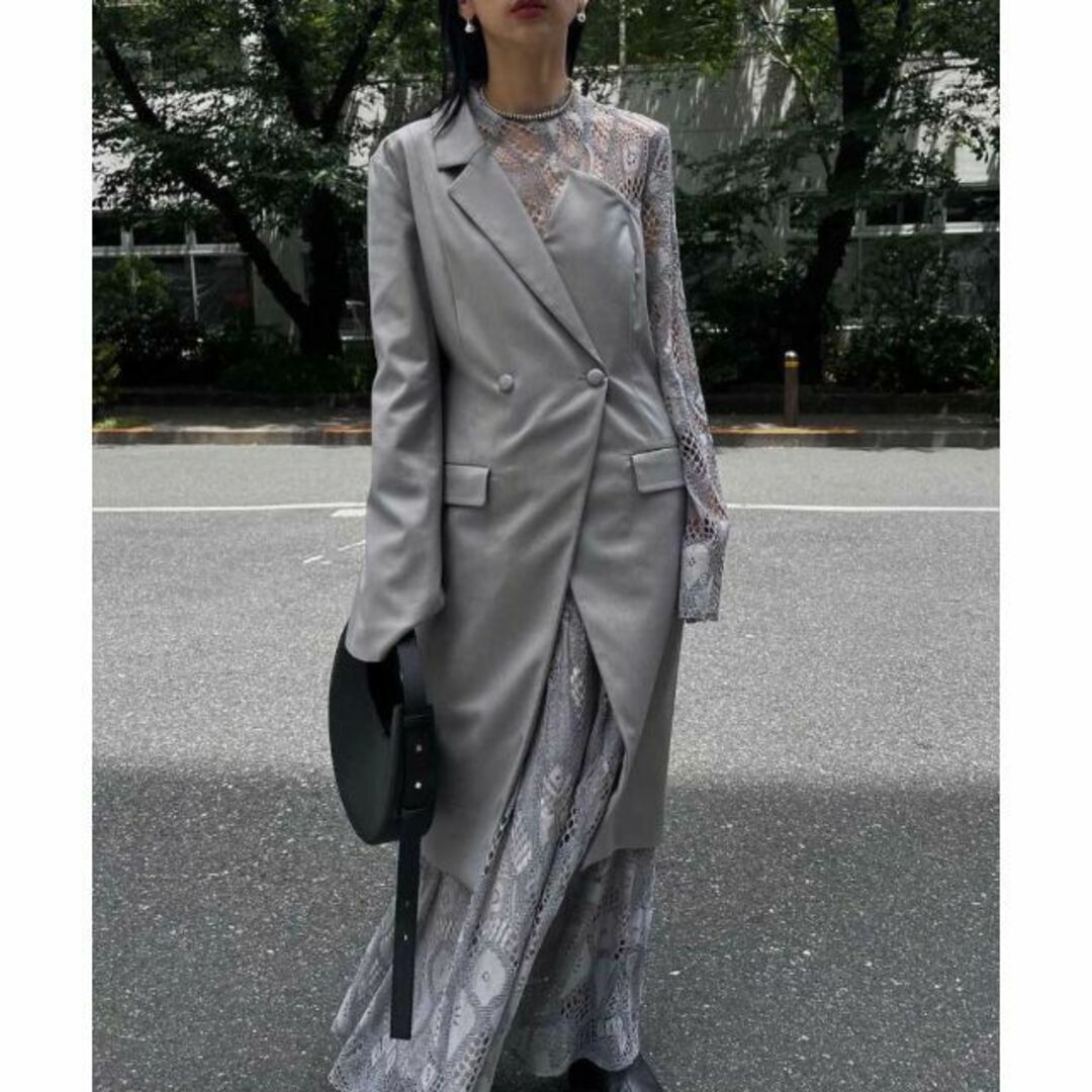 Ameri VINTAGE - M 入手困難 AMERI UND SUIT DOCKING LACE DRESSの通販
