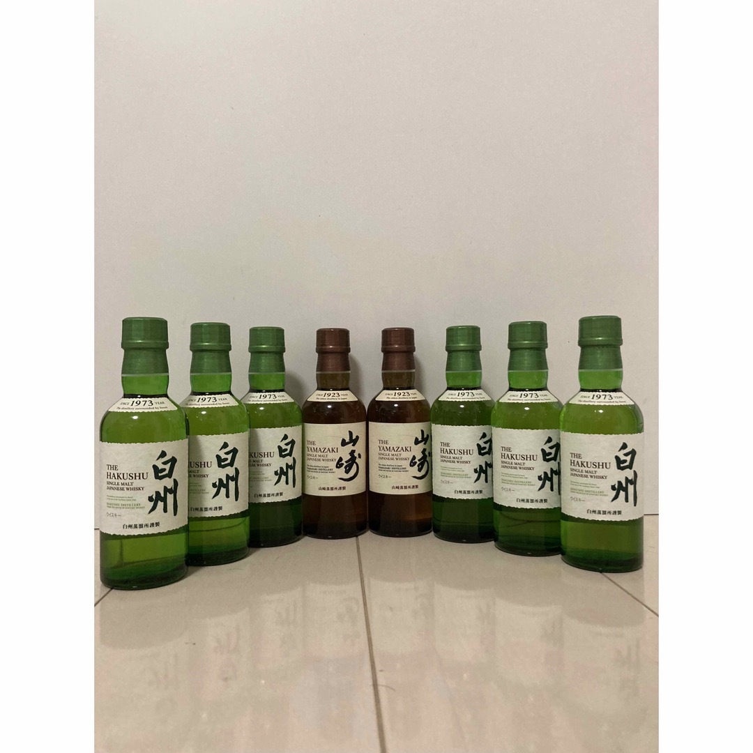 サントリー　山崎　白州（180ml）