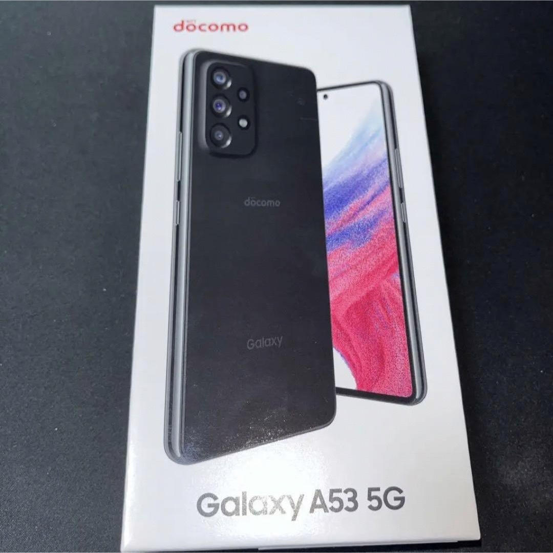 SAMSUNG Galaxy A53 5G オーサムブラック docomo