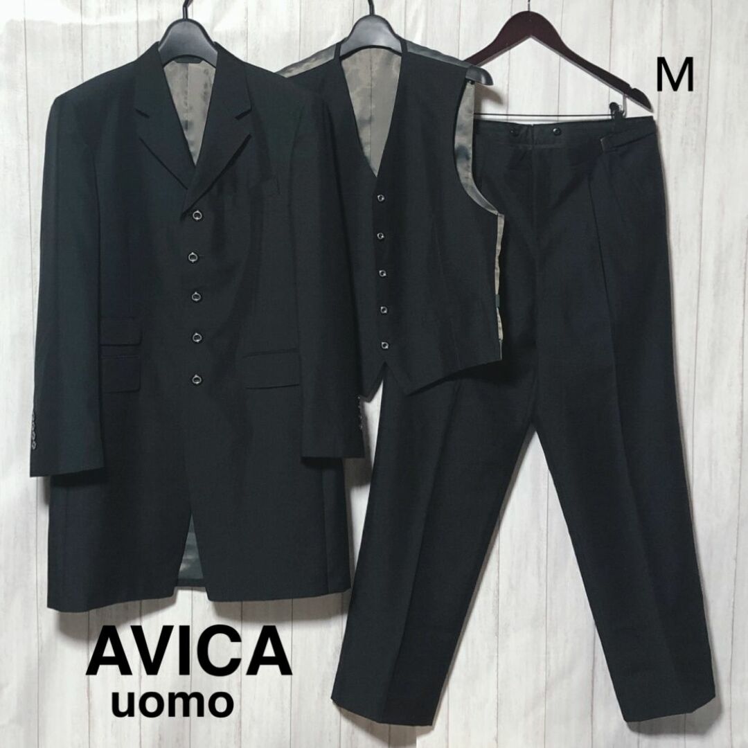 AVICA uomo タキシード スーツ M/ワタベウエディング スリーピース