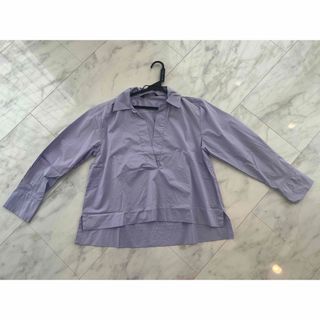 ザラ(ZARA)のZARA 新品　薄パープルのお色が綺麗なシャツ(シャツ/ブラウス(長袖/七分))