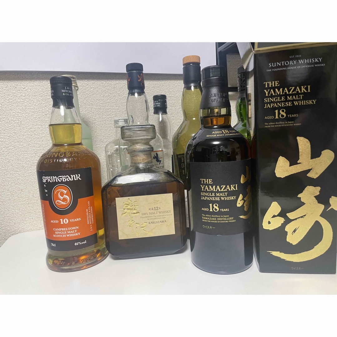 サントリー(サントリー)の山崎18年 食品/飲料/酒の酒(ウイスキー)の商品写真