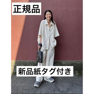 クラネ(CLANE)のクラネ正規品！新品紙タグ付き★23年RIB STRIPE TUCK PANTS(カジュアルパンツ)