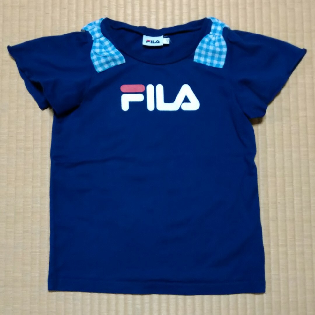 FILA(フィラ)の140☆フィラ　Tシャツ キッズ/ベビー/マタニティのキッズ服女の子用(90cm~)(Tシャツ/カットソー)の商品写真