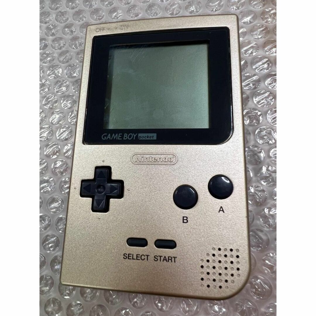 ゲームボーイポケット 本体 ゴールド 状態良 完品 シリアル一致 動作