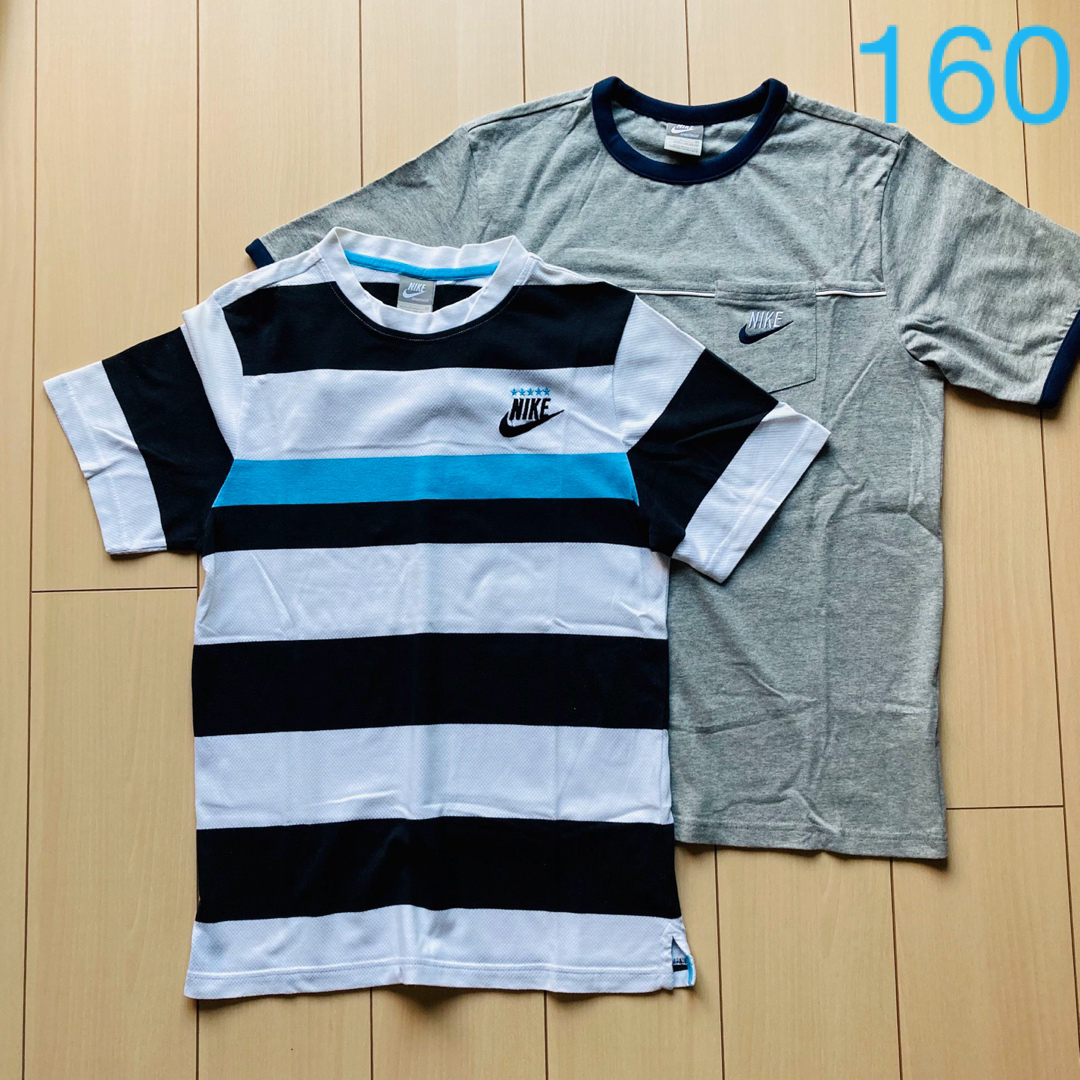 NIKE(ナイキ)のNIKE Tシャツ　2枚セット　160 キッズ/ベビー/マタニティのキッズ服男の子用(90cm~)(Tシャツ/カットソー)の商品写真