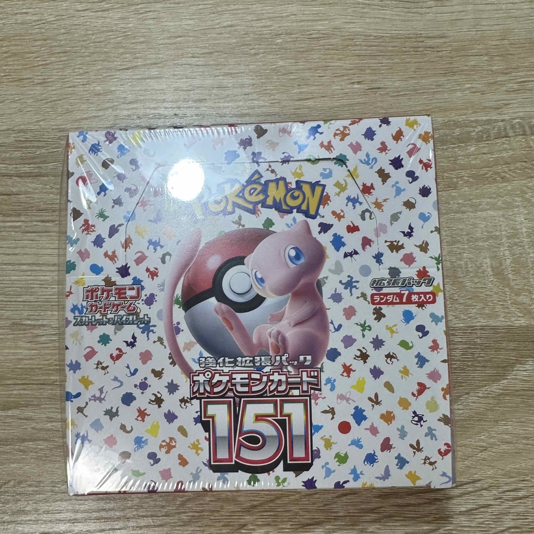 ポケモンカード151 1BOXシュリンク付き