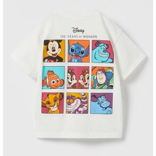 ザラキッズ(ZARA KIDS)の専用☆ザラ ベビー ディズニー ミッキー フレンズ 100周年 Tシャツ(Tシャツ/カットソー)