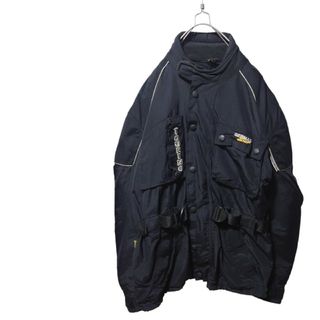 リフレクター、プロテクター付 レーシングジャケット バイカー