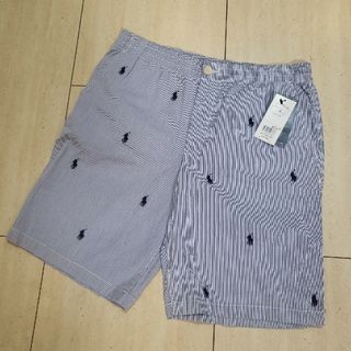 ポロラルフローレン(POLO RALPH LAUREN)の新品未使用　RALPH LAUREN　ストライプハーフパンツ(ショートパンツ)