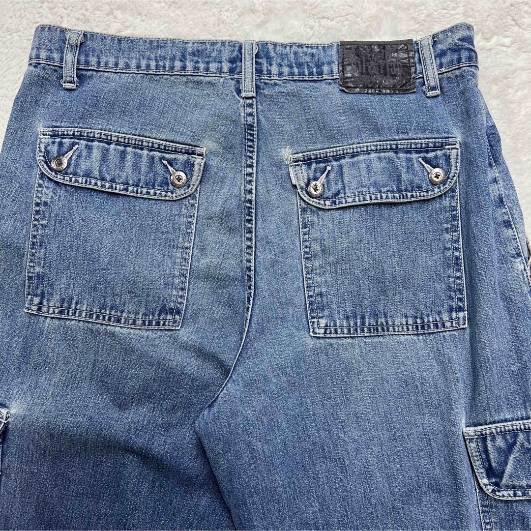 SILVER TAB（Levi's）(シルバータブ)のSILVER TAB シルバータブ　デニム カーゴパンツ  サイズ 33x30 メンズのパンツ(デニム/ジーンズ)の商品写真