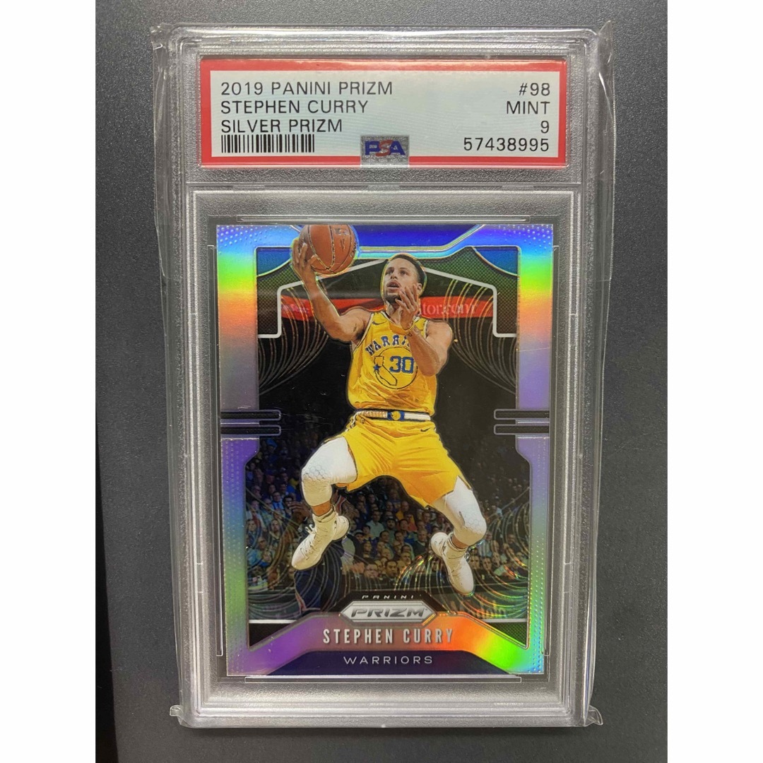 ステフィン・カリー 2019 PANINI PRIZM PSA 9 SILVER