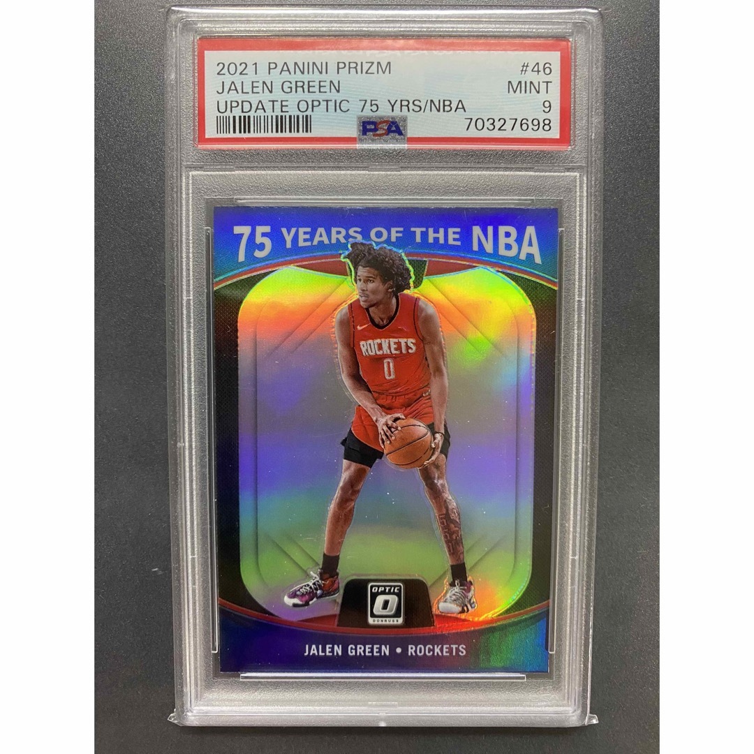 ジェイレン・グリーン 2021 Panini Prizm PSA 9