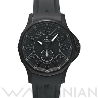 コルム(CORUM)の中古 コルム CORUM 395.111.98/F371 BL12 ブラック メンズ 腕時計(腕時計(アナログ))