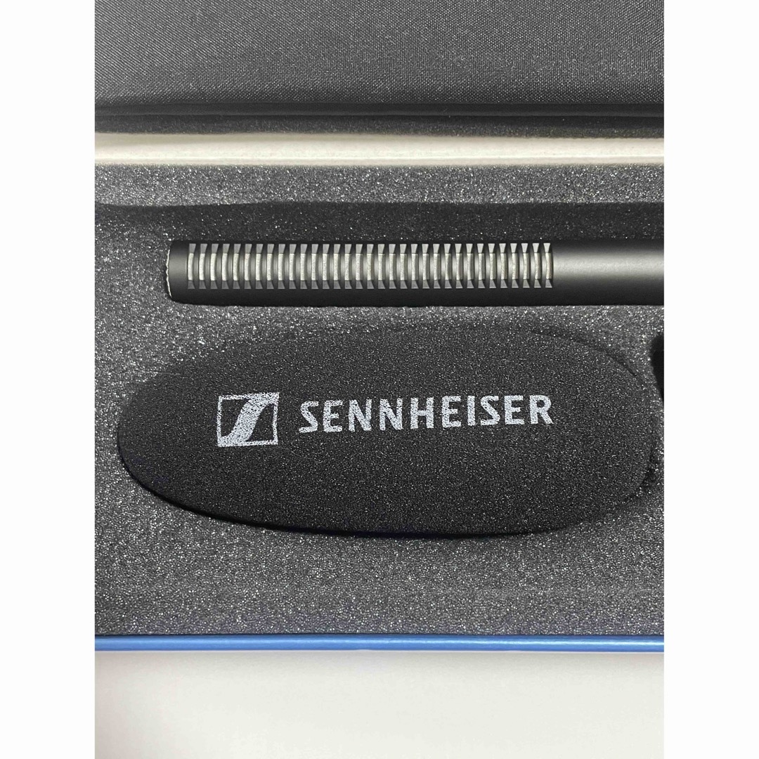 SENNHEISER(ゼンハイザー)のゼンハイザーMKE600 + 純正マイクホルダーMZQ600 楽器のレコーディング/PA機器(マイク)の商品写真