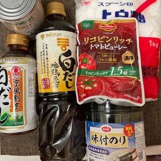 ミツカン(ミツカン)のミツカン白だし　ヒガシマル白だし　味付けのり調味料6点セット(調味料)