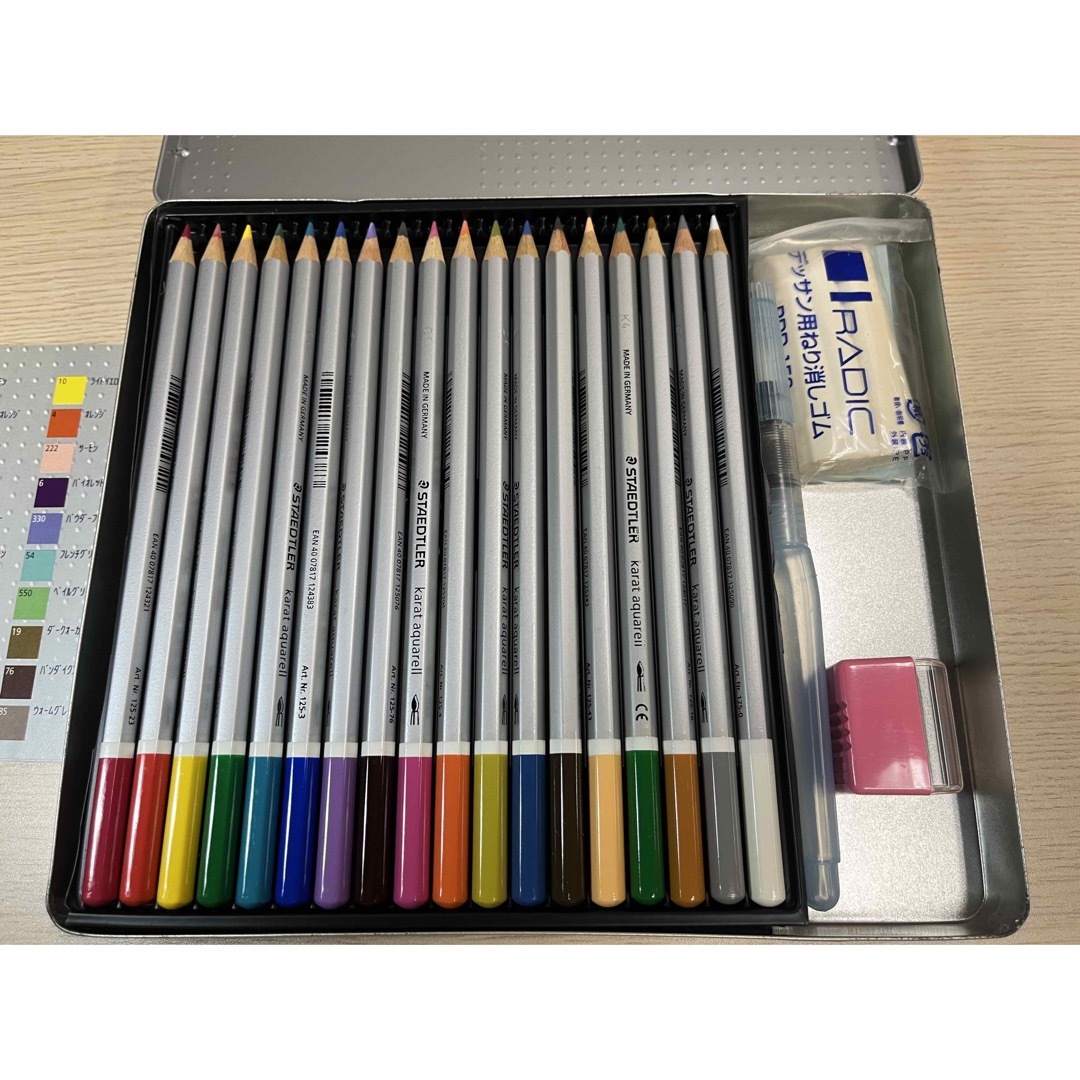 STAEDTLER(ステッドラー)の【未使用品】STAEDTLER ステッドラー カラトアクェレル 水彩色鉛筆36色 エンタメ/ホビーのアート用品(色鉛筆)の商品写真