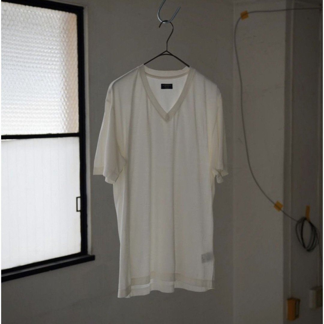 MAATEE&SONS  WASHABLE SILK V NECK TEE 新品トップス