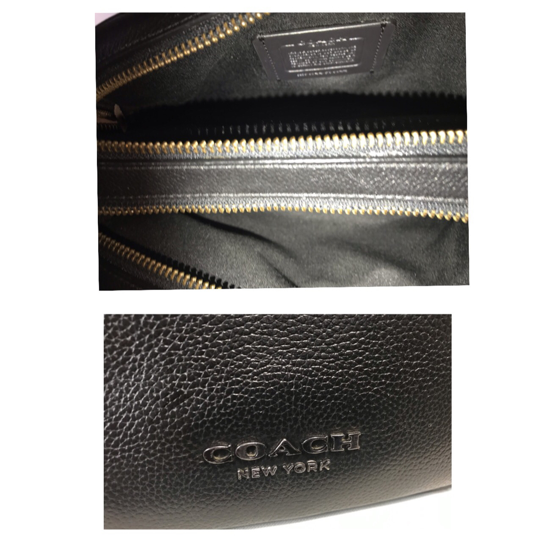 USED☆COACH コーチ セカンドバック クラッチバッグ☆ブラック