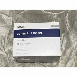 シグマ(SIGMA)の最終値下【極美品】SIGMA 30mm f1.4 dc dn MFT(レンズ(単焦点))