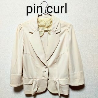 ピンカール(Pin Curl)のpin curl ベージュ ジャケット(テーラードジャケット)