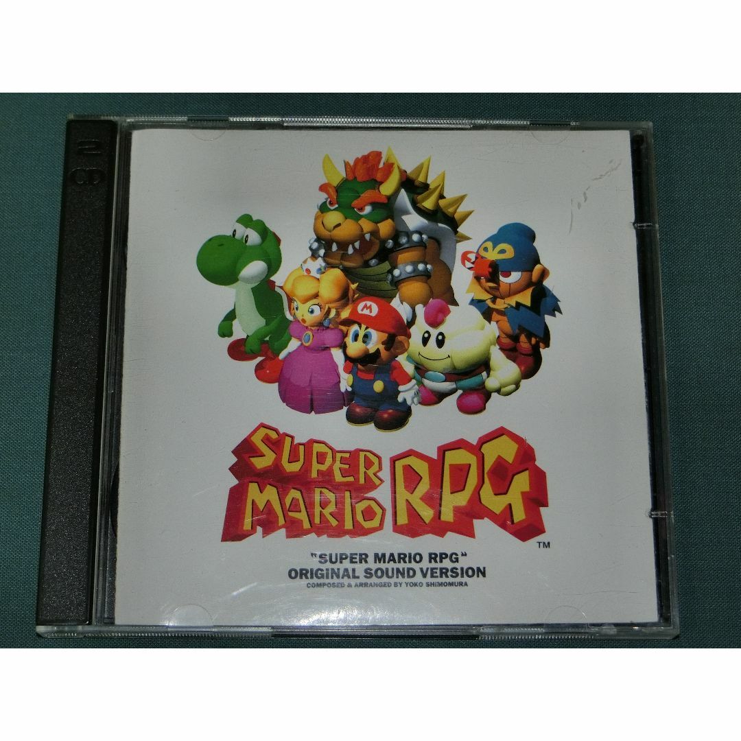 スーパーマリオ RPG サウンドトラック CD（帯ステッカー無し）