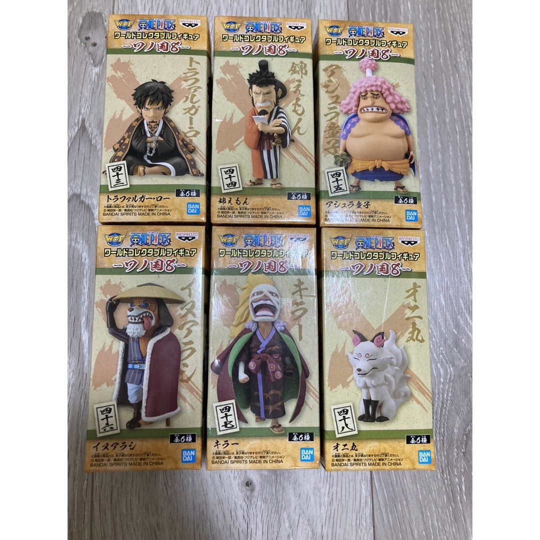 ☆ワンピース コレクタブル ワノ国8 全6種セット☆-