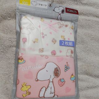 スヌーピー(SNOOPY)の新品　スヌーピー柄ショーツ100cm2枚組(その他)