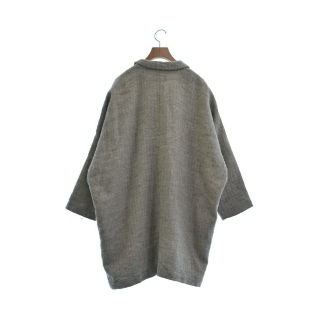 nest Robe(ネストローブ)のnest robe ネストローブ コート（その他） F グレー系 【古着】【中古】 レディースのジャケット/アウター(その他)の商品写真