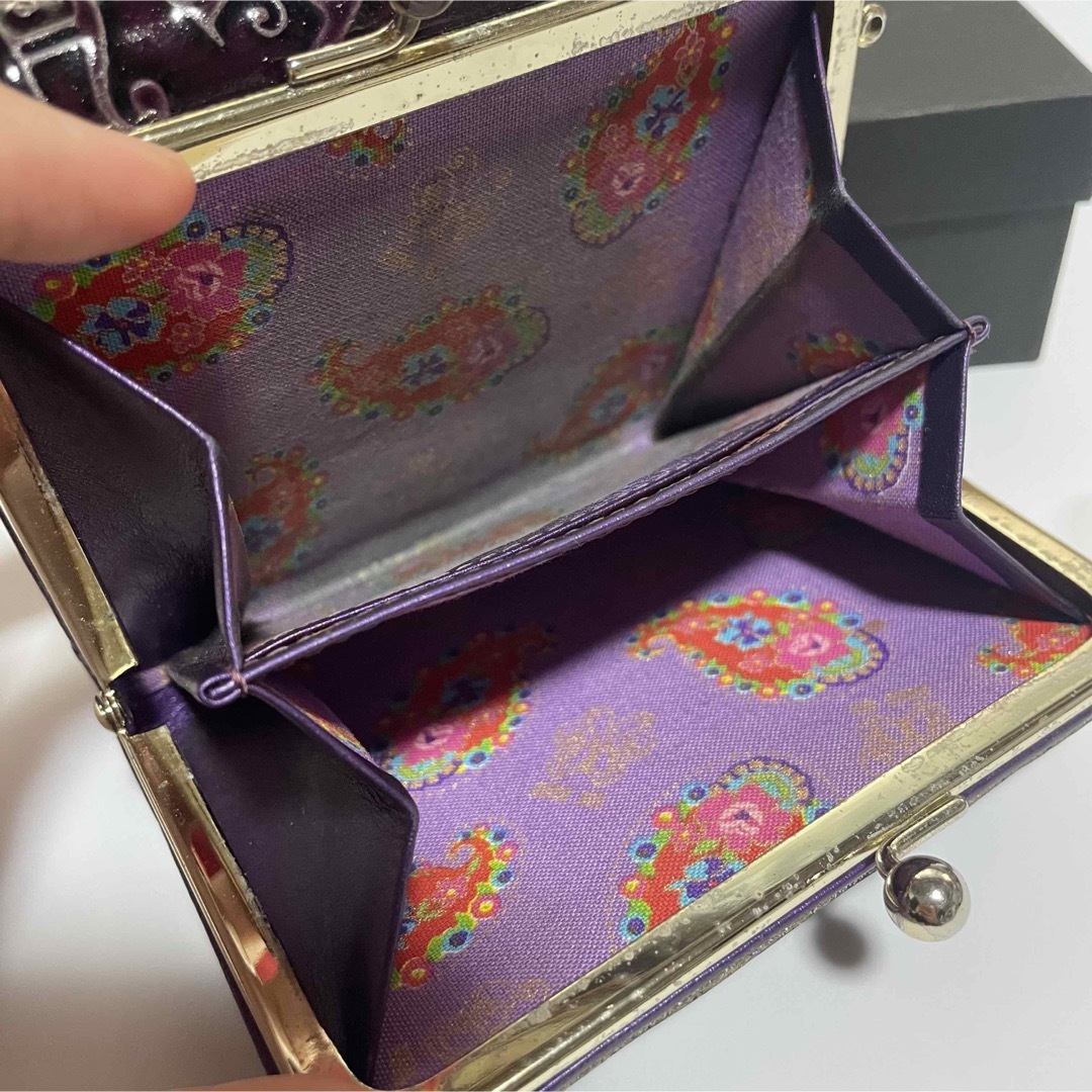 ANNA SUI(アナスイ)のANNA SUI エナメル三つ折り財布 がま口 レディースのファッション小物(財布)の商品写真