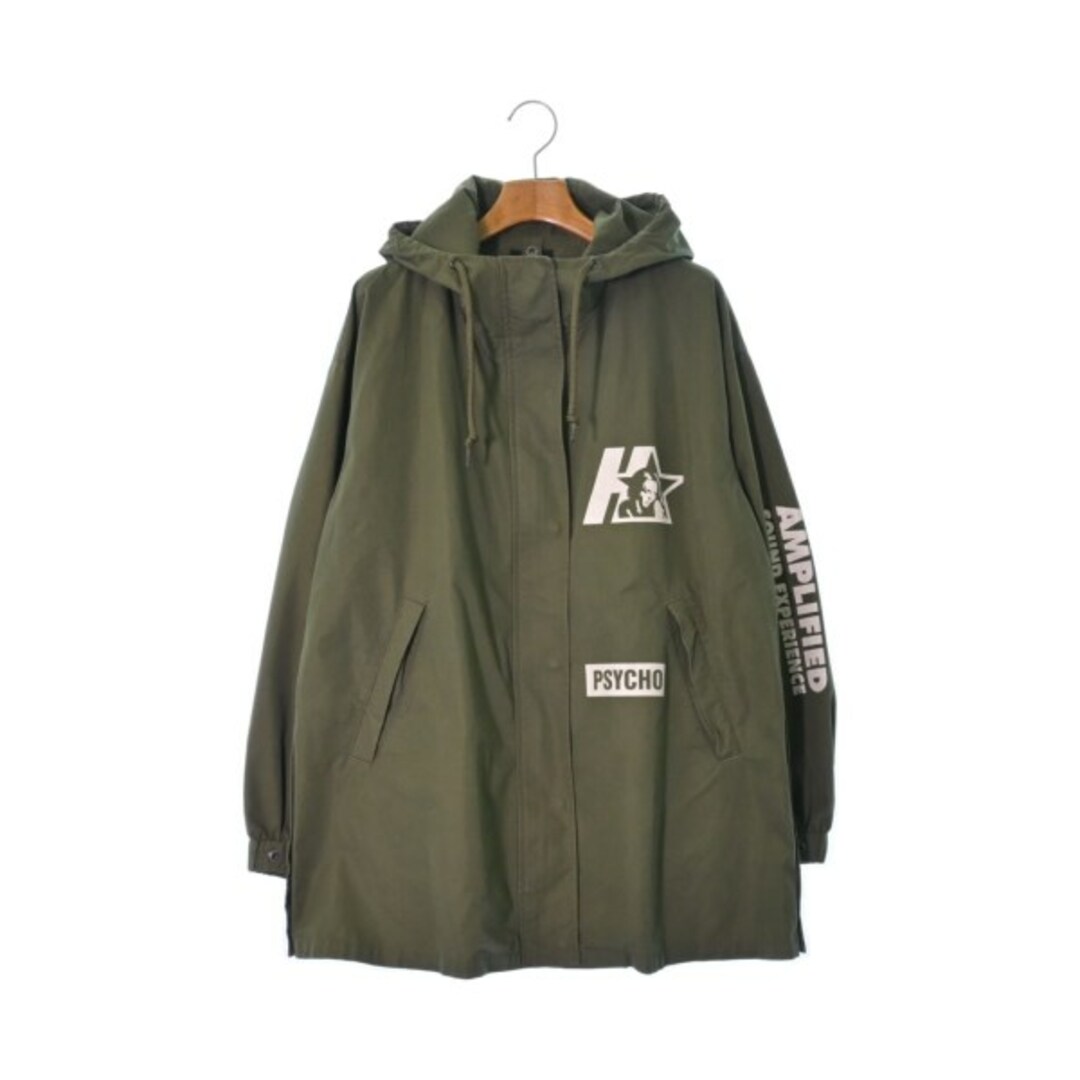 HYSTERIC GLAMOUR(ヒステリックグラマー)のHYSTERIC GLAMOUR ミリタリーブルゾン F カーキ 【古着】【中古】 レディースのジャケット/アウター(ミリタリージャケット)の商品写真