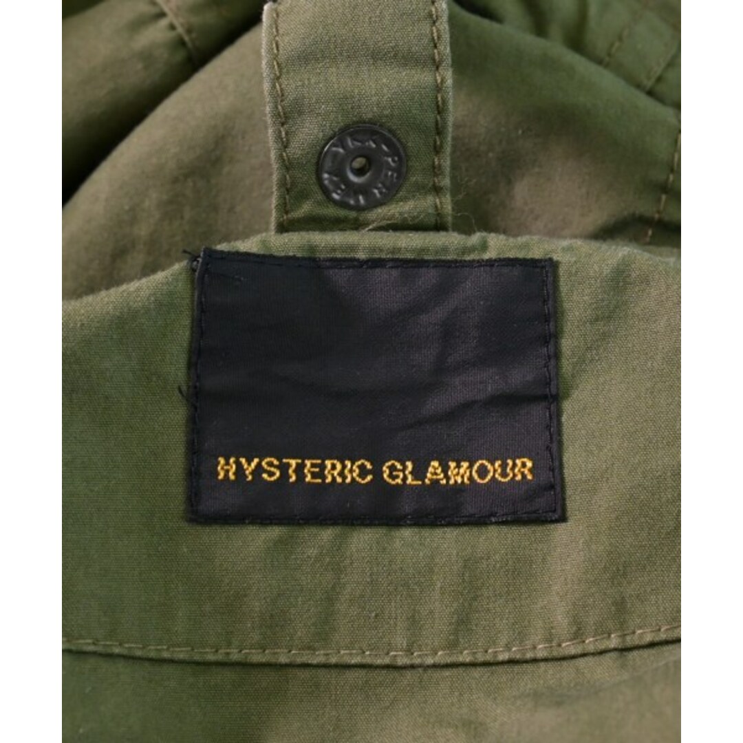 HYSTERIC GLAMOUR(ヒステリックグラマー)のHYSTERIC GLAMOUR ミリタリーブルゾン F カーキ 【古着】【中古】 レディースのジャケット/アウター(ミリタリージャケット)の商品写真