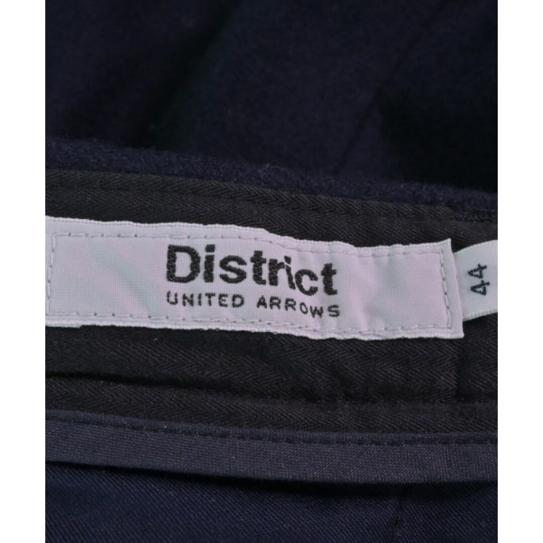 District(ディストリクト)のDISTRICT ディストリクト スラックス 44(S位) 紺 【古着】【中古】 メンズのパンツ(スラックス)の商品写真
