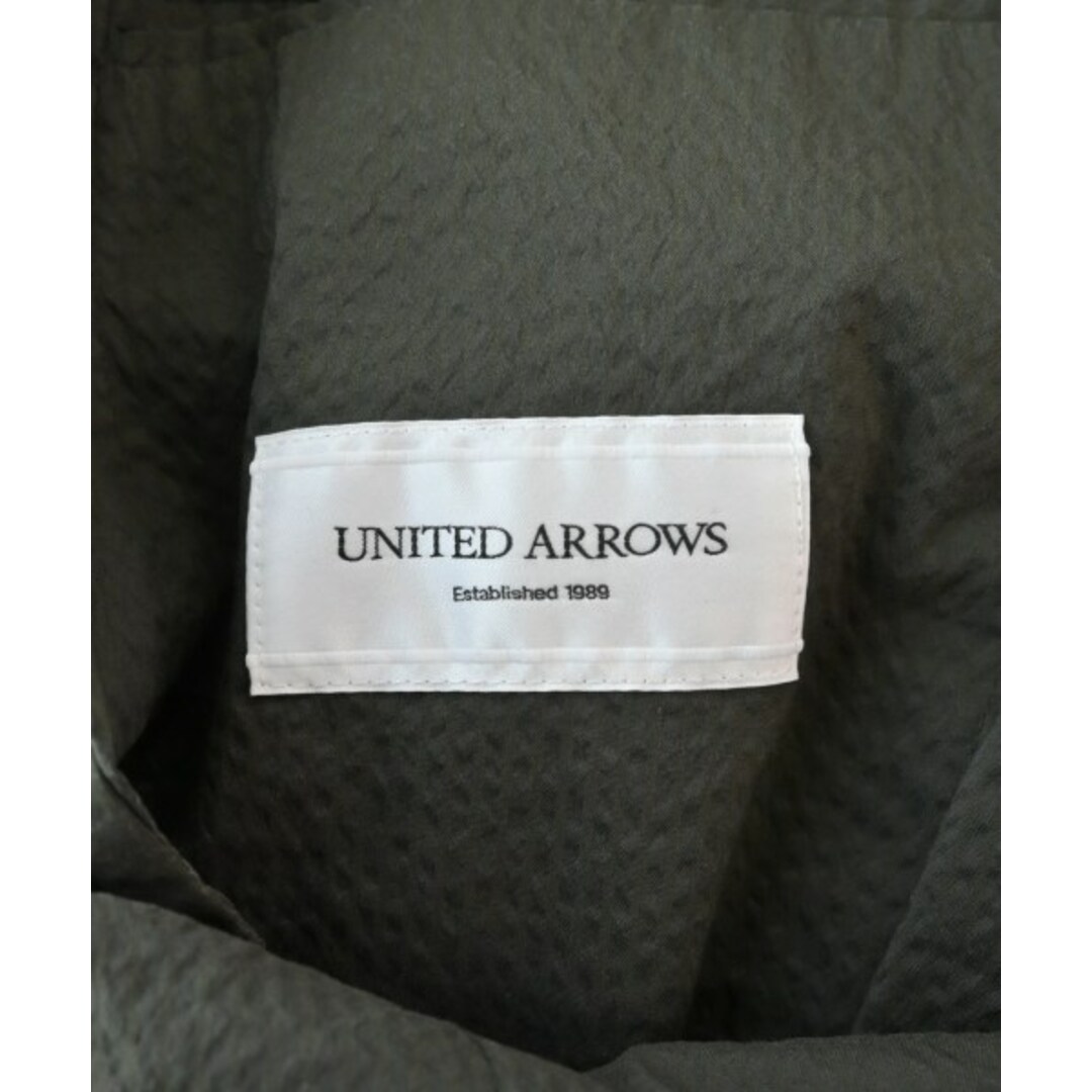 UNITED ARROWS カジュアルジャケット S カーキ春夏ポケット