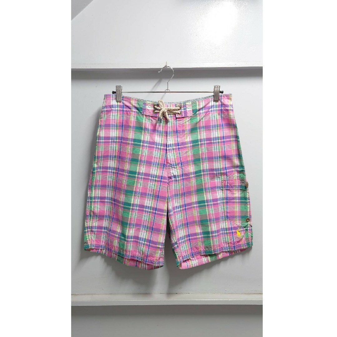 Ralph Lauren(ラルフローレン)のPOLO RALPH LAUREN ワンポイント ポニー ショート パンツ メンズのパンツ(ショートパンツ)の商品写真